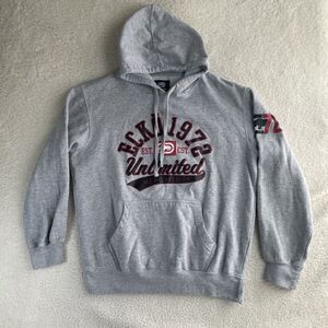 Ecko Unlimited Gray Hoodie with Red Accents
